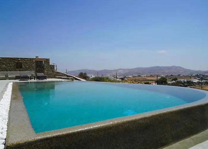 Βίλα Aether Mykonos 5br With Serene Port & Town Views Τούρλος