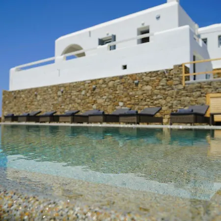 Aether Mykonos 5br With Serene Port & Town Views Tourlos