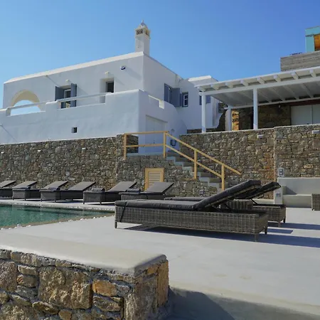 Aether Mykonos 5br With Serene Port & Town Views Tourlos