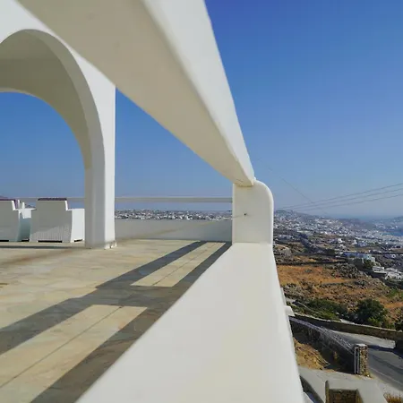 Aether Mykonos 5br With Serene Port & Town Views Tourlos
