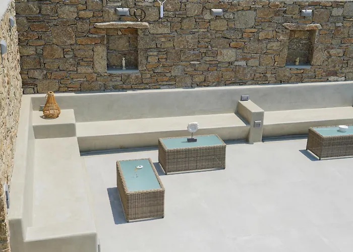 Aether Mykonos 5br With Serene Port & Town Views