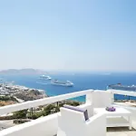 Aether Mykonos 5br With Serene Port & Town Views ヴィラ トゥルロス