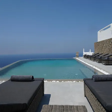 וילה Aether Mykonos 5br With Serene Port & Town Views *