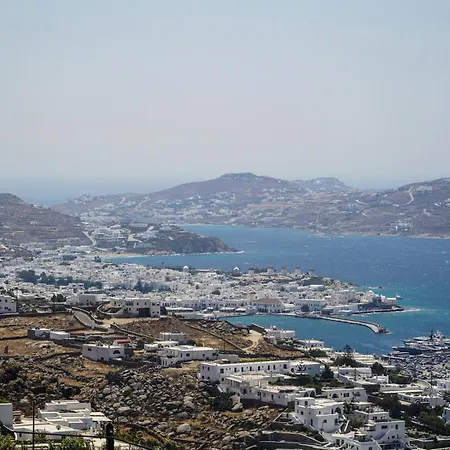 Aether Mykonos 5br With Serene Port & Town Views וילה