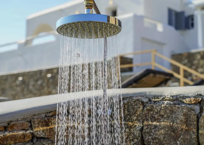 Villa Aether Mykonos 5br With Serene Port & Town Views *